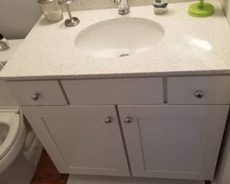 Updated bath vanity