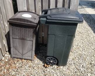 Trash bins