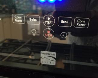 Kenmore Elite gas range
