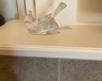 On mantle in living room - bird