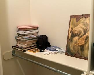 Master bathroom closet
