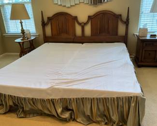 Base to king bed - two (2) twin