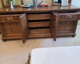 Dresser in master bedroom - open