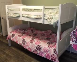Twin over twin bunk bed