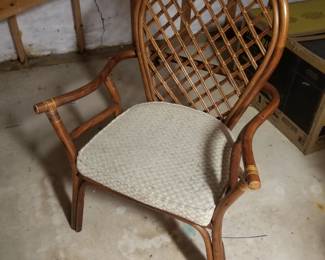 Rattan chair - two available