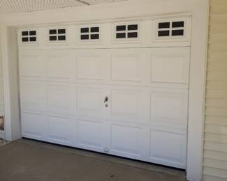 Garage doors - two available