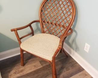 Rattan chair - two available