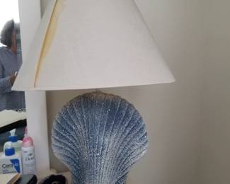 Shell table lamp - two available