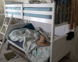 Twin over twin bunk beds - two sets available
