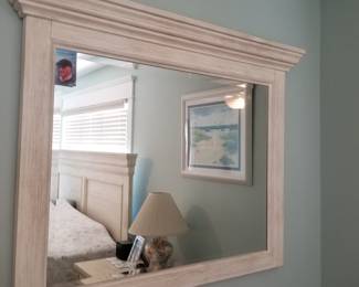 Mirror matches king bedroom suite