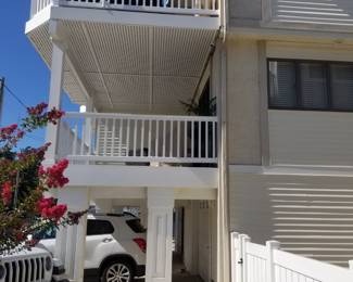 Vinyl railing