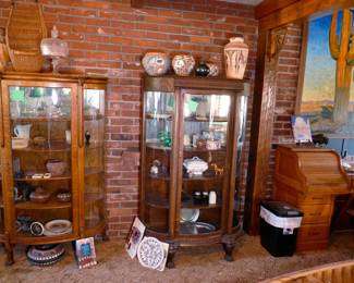 curio cabinets