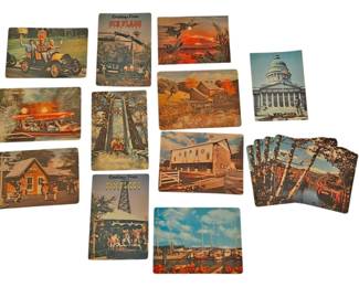 Vintage Lenticular Post CardsPlaces