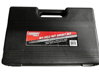 8 PC Axle Nut Socket Set in Case