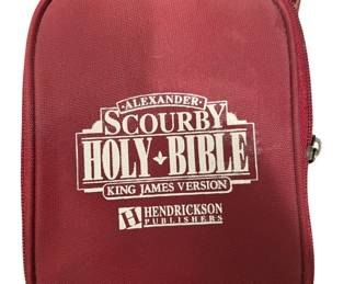 Scourby Holy Bible on Cassette Tape