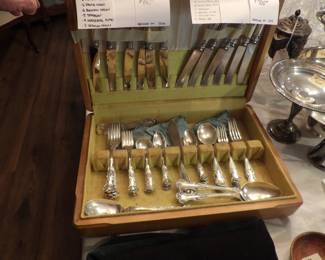 Two small sterling sets. One is Buttercup