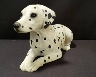 Sandicast ceramic dog sculpture. Lot #243