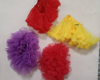 Box of tutus. Lot # 225