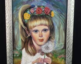 Richard J. Frost oil painting on board. Lot # 34