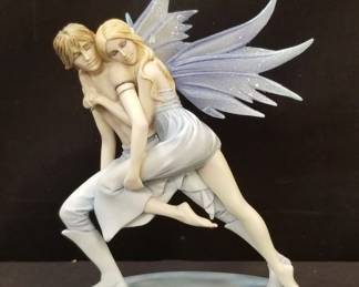 Composite The Fairy Site "Carry Me Home" figurine. Lot # 249