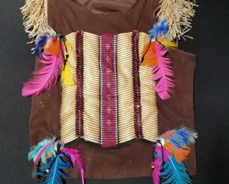 Richard Simmons personally worn native style shirt. Lot # 620