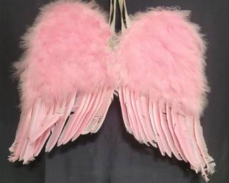 Pink angel costume wings. Lot # 358