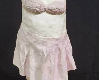 Papier-Mâché sculpture of woman. Lot # 118