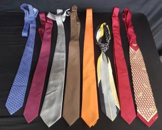 Group of ties. Lot # 566
