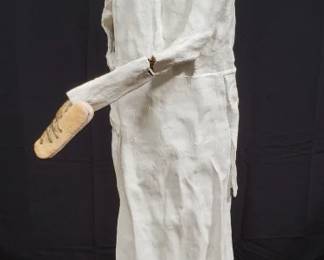 Papier-Mâché sculpture of man. Lot # 116