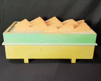 Signed and dated Young decorative box. Lot # 271