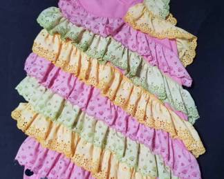 Richard Simmons personally worn ruffled shirt. Lot # 609