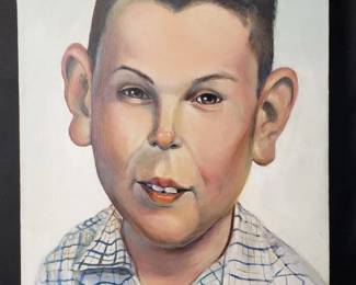 Signed Richard J. Frost oil painting on canvas. Lot # 201