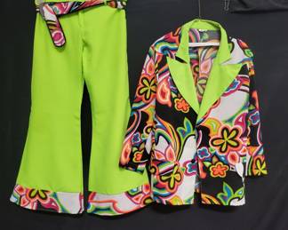 Personally worn floral pantsuit. Lot # 31
