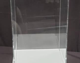 Acrylic doll display case. Lot # 266