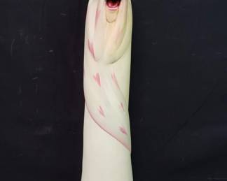 Signed Debbie Fecher ceramic sculpture. Lot # 228