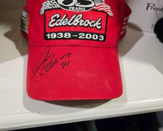 Signed Edelbrock hat