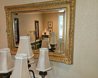 Beautiful beveled mirror 