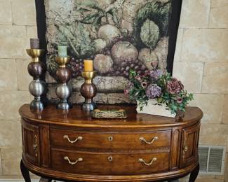 Beautiful HENREDON Sideboard with felt utensil organizer drawer