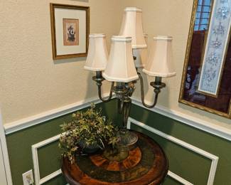 Antique looking table by namebrand maker