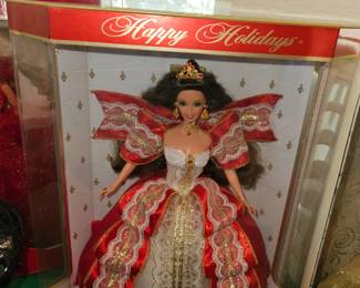 Happy Holidays in box BARBIE