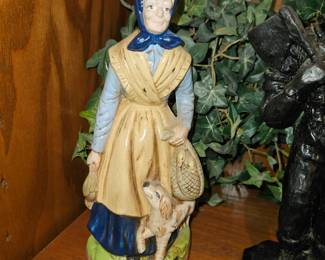 Granny / dead bird / and dog