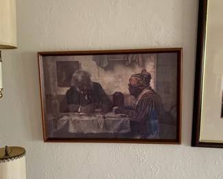 Harry Roseland "A Penny Short" Framed Print 1899