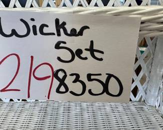 Wicker Set