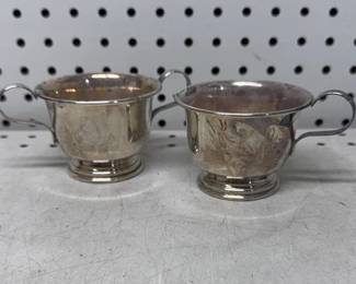 Sterling Sugar & Creamer 