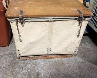 Canvas Laundry Basket 
