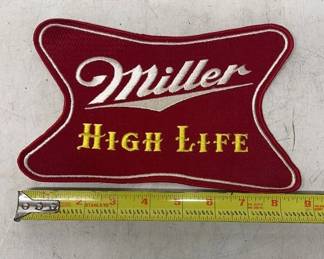 Miller High Life Jacket Patch 