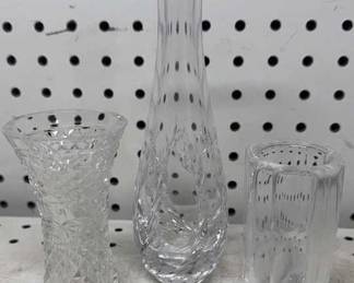 Crystal Vases 