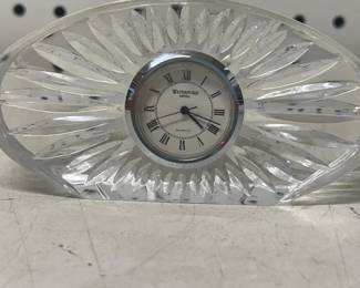Waterford Crystal Desk Clock 