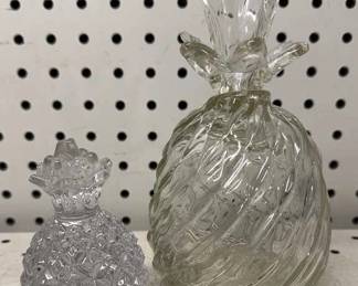 Crystal & Glass Pineapples 