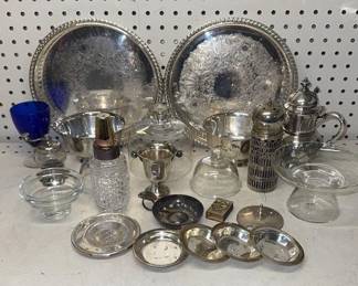 Glass & Plated Table Wares 